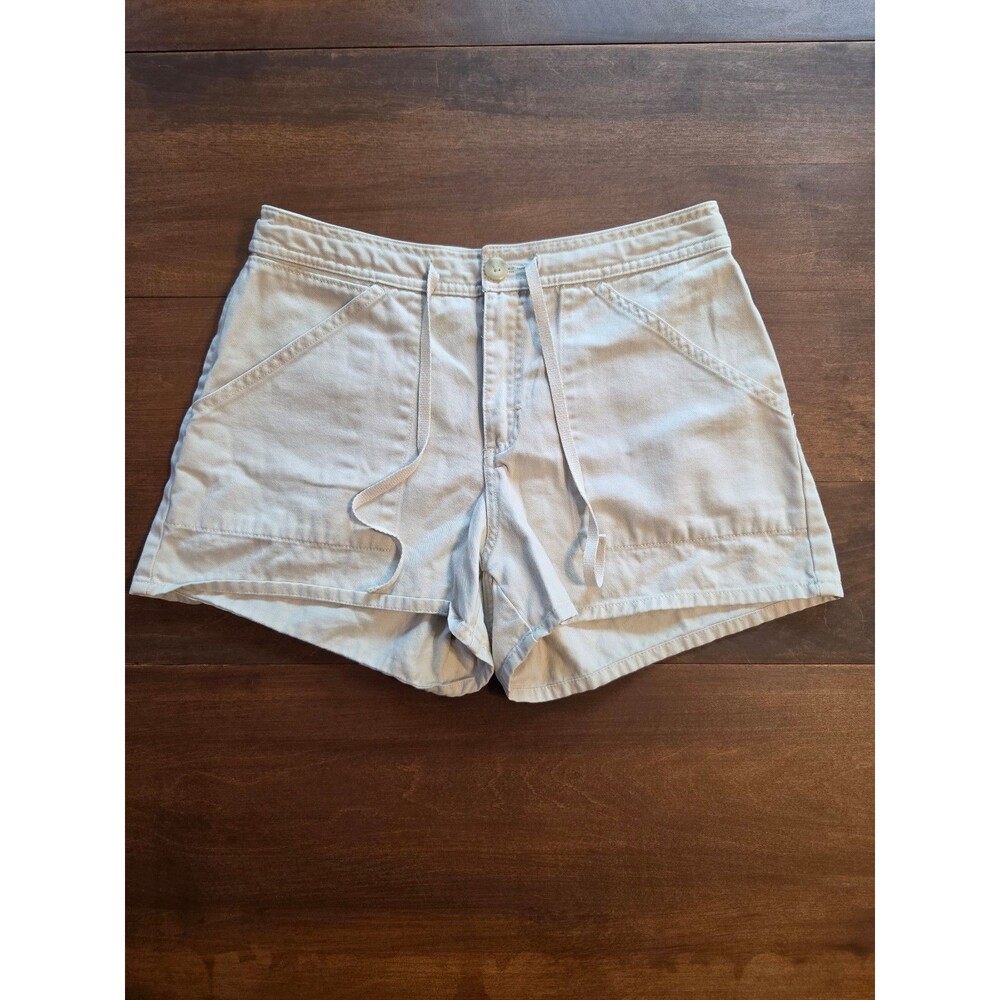 Gap Jeans Gap factory store 100% cotton shorts drawstring waist size 6